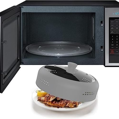 Microwave Cover for Food Large (Gray)