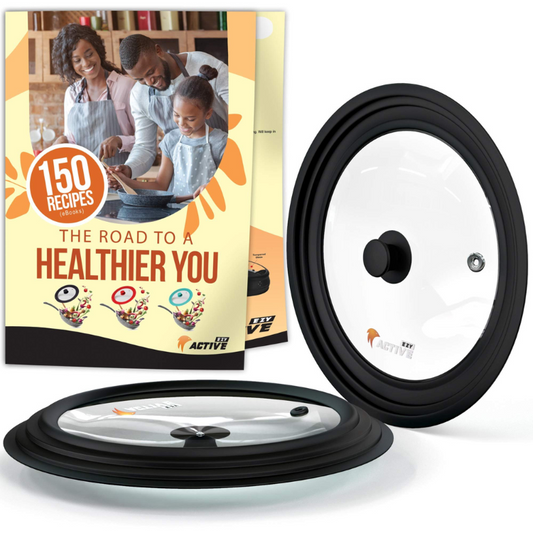 Universal Lid for Pots and Pans (Black)