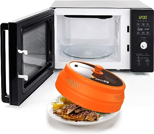 Microwave Splatter Cover ( Orange)